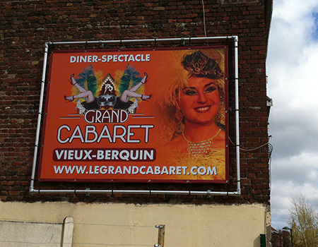Affichage permanent près de Lille-Courtrai-Tournai (Eurométropole)