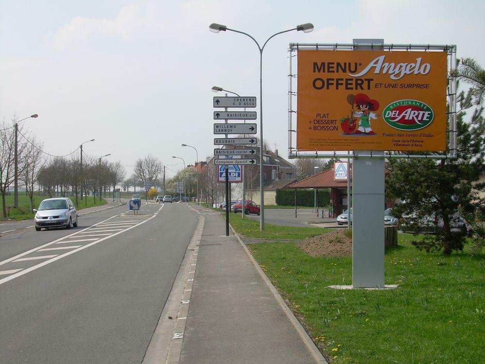 Affichage publicitaire Lille